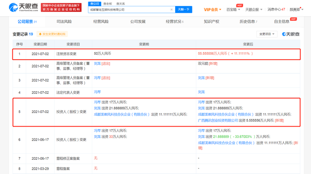 騰訊投資擎龍互娛科技公司 布局動漫游戲與數字文化創意新領域